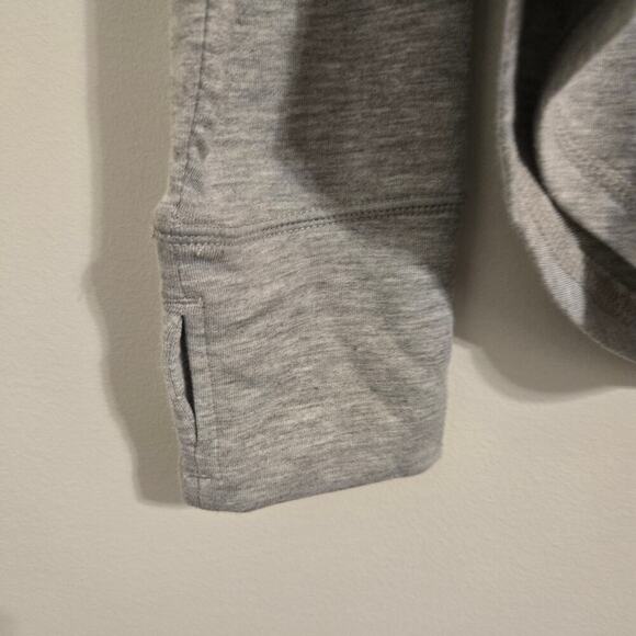 Yogalicious Women’s Sweatshirt Gray Size M Long Sleeve Pullover w/ Thumb Holes - Picture 5 of 5